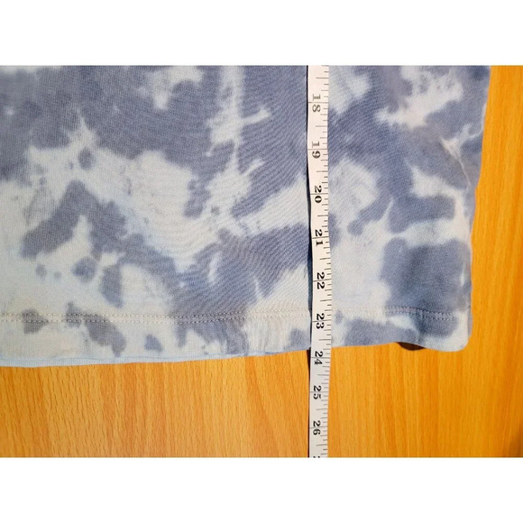 Pure Jill Sweatshirt Large Tie-Dye Blue Breathable Casual Comfort Pullover Boho - Picture 7 of 13